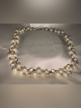 Charter Club Ivory Pearl Necklace with Gold-Tone Clasp